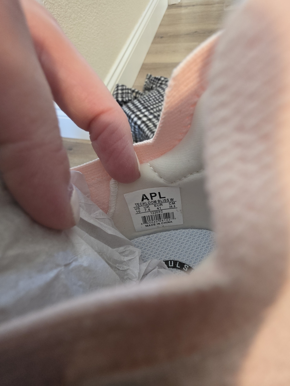 APL Women's Slip-On Sneakers in Light Pink - Picture 5 of 5